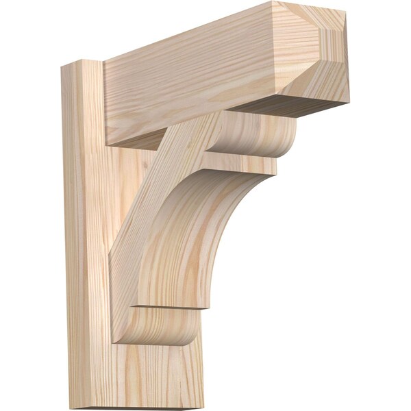 Ekena Millwork Olympic Craftsman Smooth Outlooker, Douglas Fir, 5 1/2"W x 14"D x 14"H OUT06X14X14OLY04SDF - main